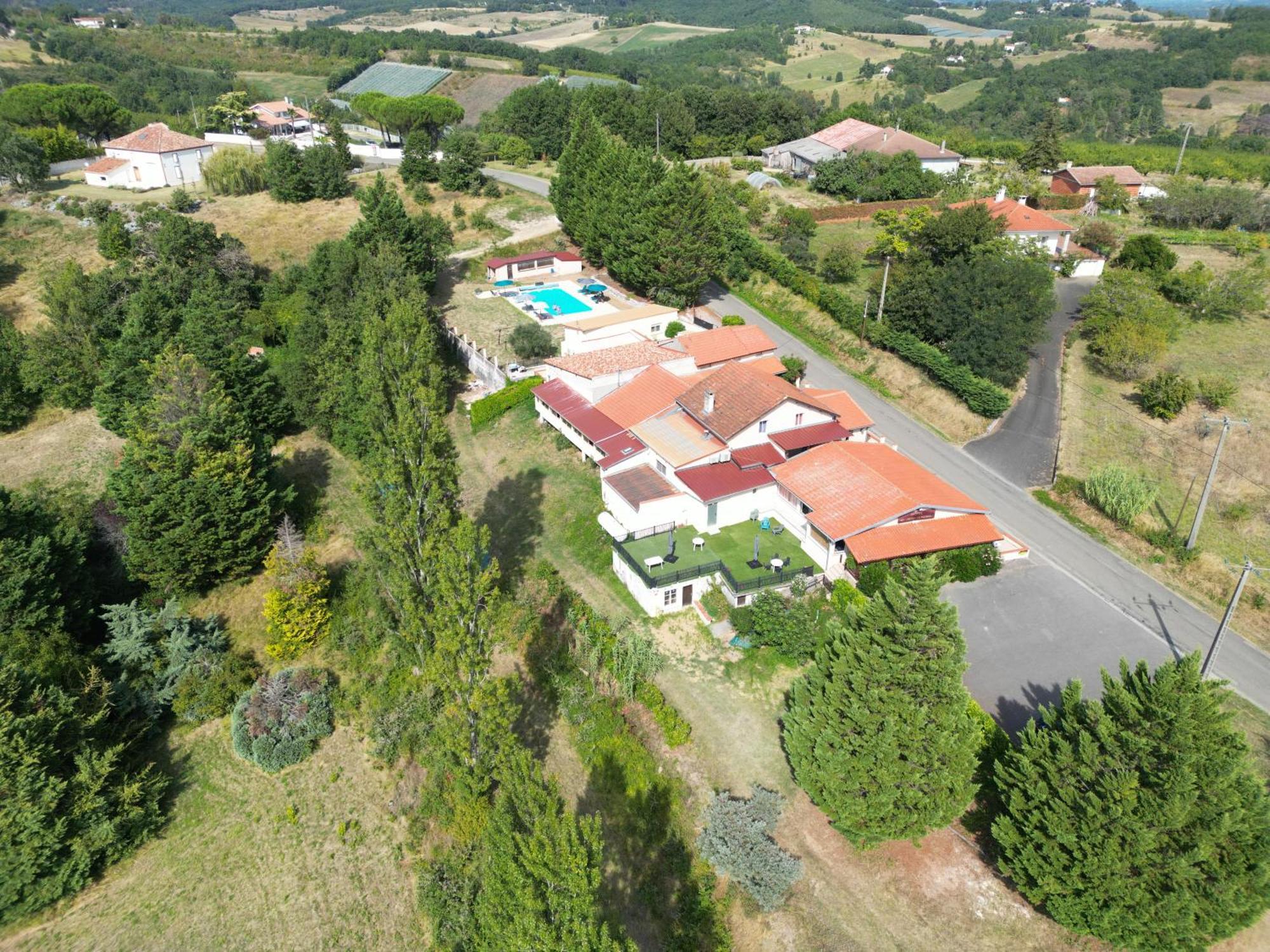 Logis Des Cretes De Pignols Hotel Moissac Kültér fotó